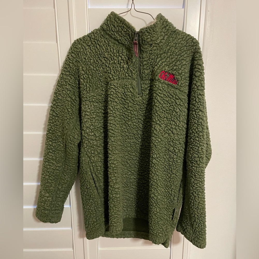 Ole Miss sherpa sweatshirt